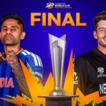 भारत ने न्यूजीलैंड को 256 रन का टारगेट दिया:यह टी-20 वर्ल्डकप फाइनल का सबसे बड़ा स्कोर…