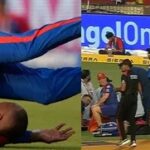 फील्डिंग के दौरान लुंगी एनगिडी को सिर में लगी गंभीर चोट,एम्बुलेंस से ले जाया गया अस्पताल….